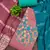 Elegant parampara cotton embroidered dress material with dyable jacquard dupatta