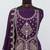 Traditional purple crush silk salwar suit for women wedding wear