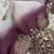 Purple georgette salwar suit for women pakistani style