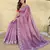 onion pink embroidered tussar silk saree