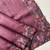 Onion pink tussar saree with contrast embroidery with running blouse