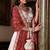 Womens's Chinnon Traditional Motiff Semi-Stitched Lehenga Choli With Bandhani Dupatta Set