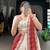Womens's Chinnon Traditional Motiff Semi-Stitched Lehenga Choli With Bandhani Dupatta Set
