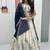 Womens's Chinnon Traditional Motiff Semi-Stitched Lehenga Choli With Dupatta Set