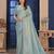 SkyBlue Silk Belnd Saree For This Wedding Seasons Ethnic Saree Wear