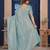 SkyBlue Silk Belnd Saree For This Wedding Seasons Ethnic Saree Wear