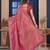 Pink Silk Belnd Saree For This Wedding Seasons ethnic saree wear