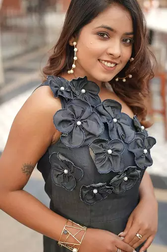 Denim delight short dress