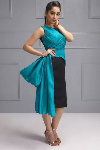 Black pencil dress