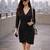 Black coctail dress