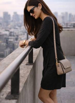 Black coctail dress 3