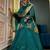 Green Embroidery Crep  Lehenga Dupatta With Top