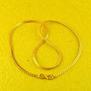 Gold Platted Chain Size-18"Inch  1