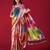 Printed Satin Saree With Blouse Piece