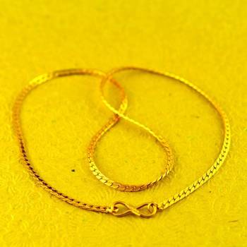 Gold Platted Chain Size-18"Inch  2