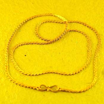 Gold Platted Chain Size-24"Inch  1