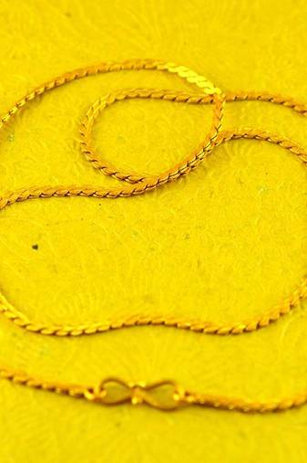 Gold Platted Chain Size-24"Inch 