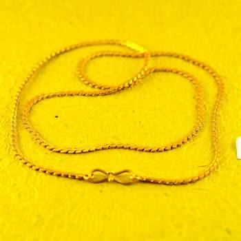 Gold Platted Chain Size-24"Inch  2