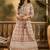 Daylist women ethnic motifs printed & embroiderd round neck fit & flare dress