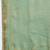 green satin chiffon saree with embroidered border