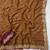 Coffee Color  Embroidery Work Georgette Saree