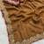 Coffee Color  Embroidery Work Georgette Saree