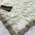 white georgette saree with embroidery sequin work