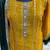 yellow pure georgette party wear sharara set with embroidery work