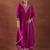 Pink  Embroiderey Sequence Work Kurta Pant Dupatta Set For Women