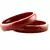 Acrylic Plastic Bangles Red Colour 16 Cut