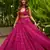 Pink Embroidery Silk Lehenga Choli Set