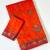Dark Orange  Color Minakari Jaqurad Weaving Work Pasmina Silk Saree
