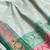Banarasi semi silk saree in light green colour with  tanchoi meenakari  work