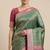 Banarasi semi silk saree in  contrast shade  with  tanchoi   work