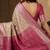 Banarasi semi silk saree in  contrast shade  with  tanchoi   work