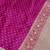 Banarasi mashru silk saree in  rani pink with  floral zari with booti   work