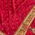 Banarasi mashru silk saree in  red with  floral zari with booti   work