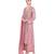 Pink embroidered cotton silk kurta set