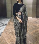 Ethnic motifs printed saree
