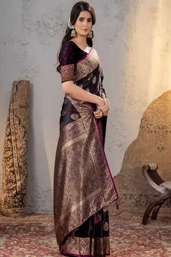 Timeless ready-to-wear coordinated blouse sarees