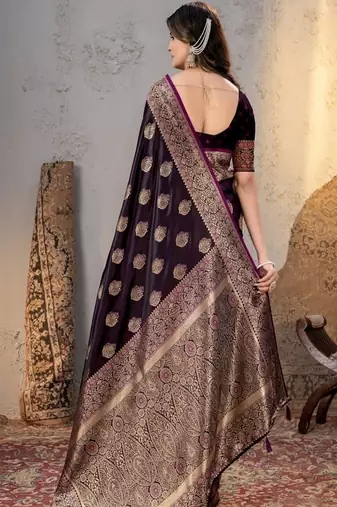 Timeless ready-to-wear coordinated blouse sarees