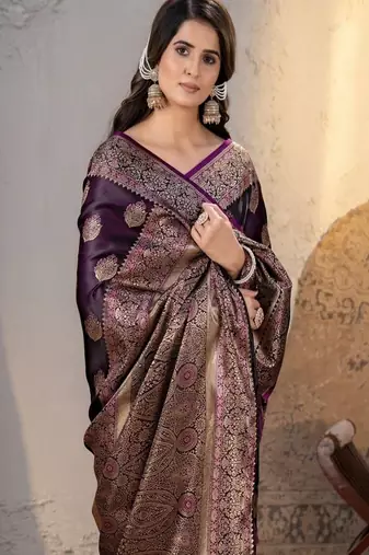 Timeless ready-to-wear coordinated blouse sarees