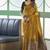 Floral zari silk blend saree