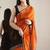 Woven design zari maheshwari saree