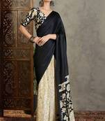 Kalamkari printed saree with matching blouse piece