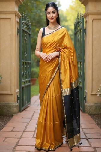 Woven design banarasi sarees