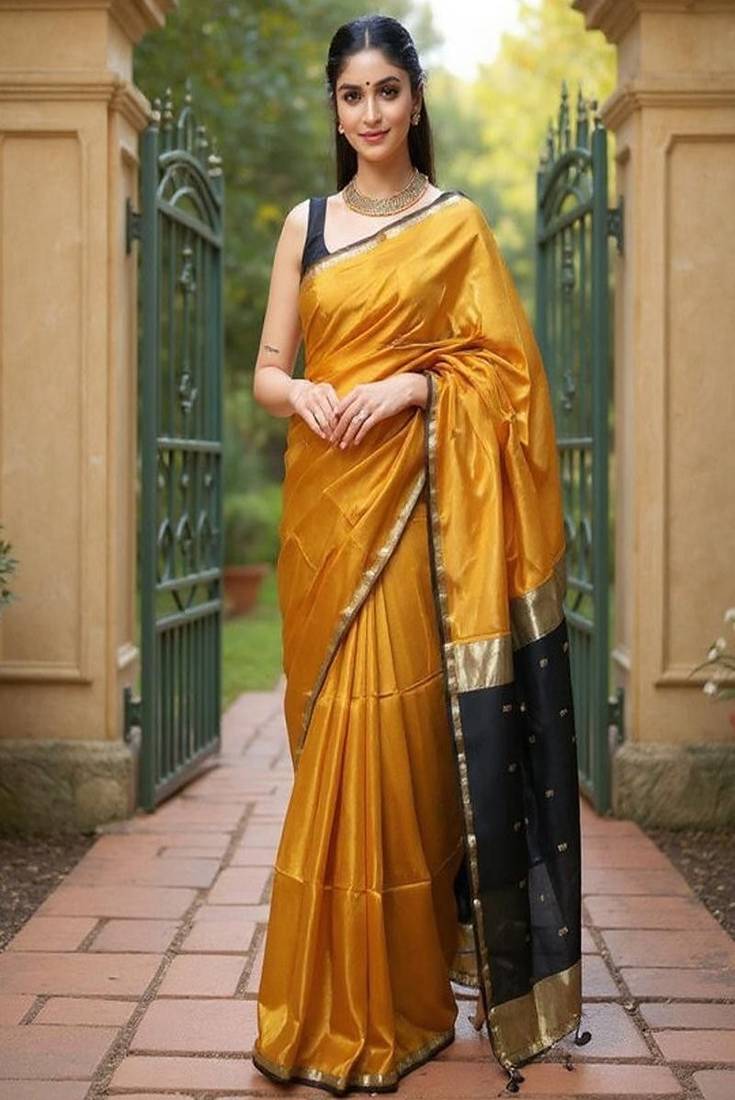 Woven design banarasi sarees