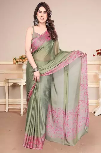 Pure chiffon saree