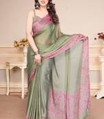 Pure chiffon saree