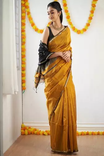 Woven design banarasi sarees